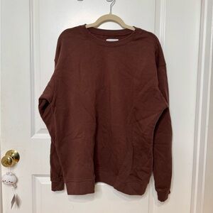 Parachute Chocolate Brown Crewneck Sweater